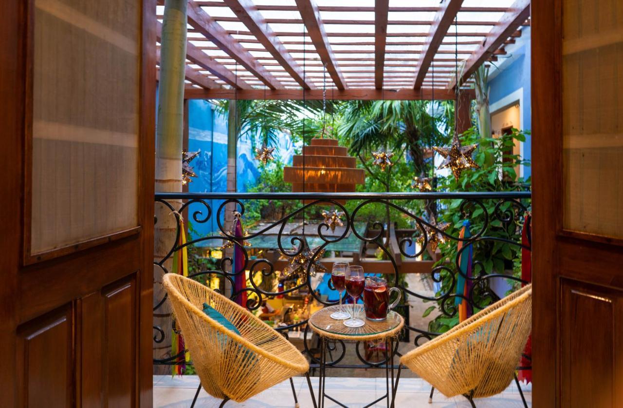 Le Muuch Hotel Boutique Вальядолид Экстерьер фото
