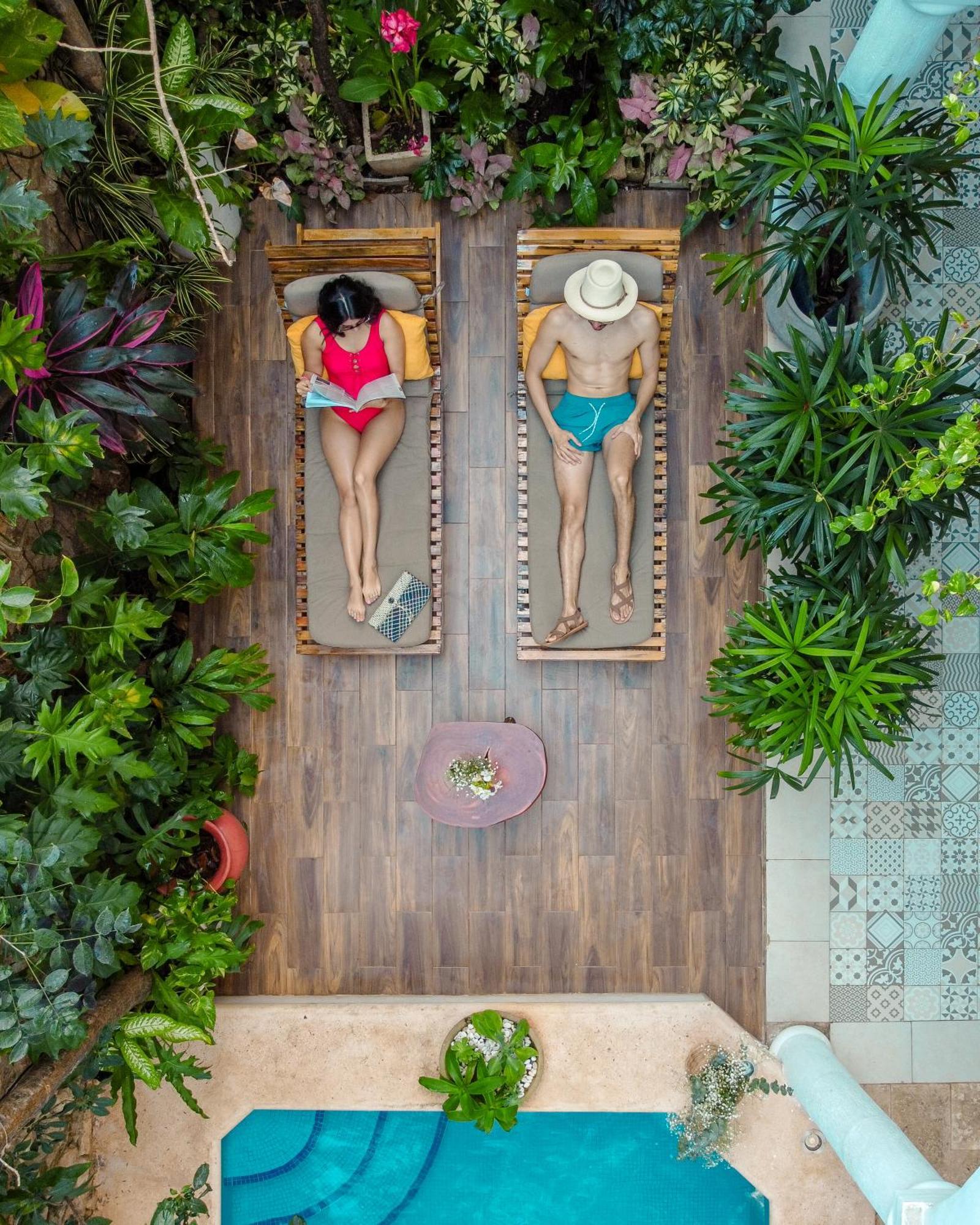 Le Muuch Hotel Boutique Вальядолид Экстерьер фото
